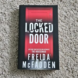 The Locked Door by Freida McFadden - Red & Black Paperback